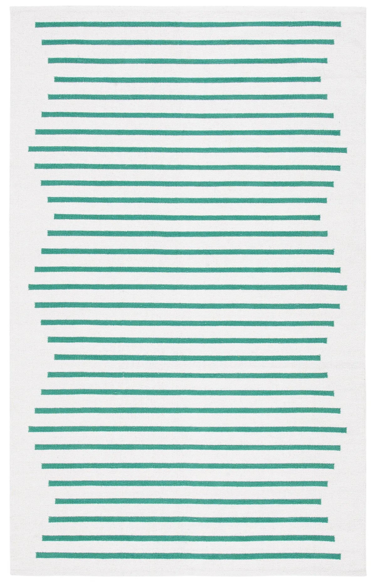Safavieh Montauk 4'-0" x 6'-0" Rug in Ivory / Dark Green