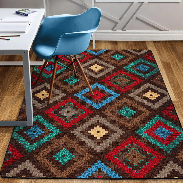 American Dakota Desert Diamond Southwest Rug