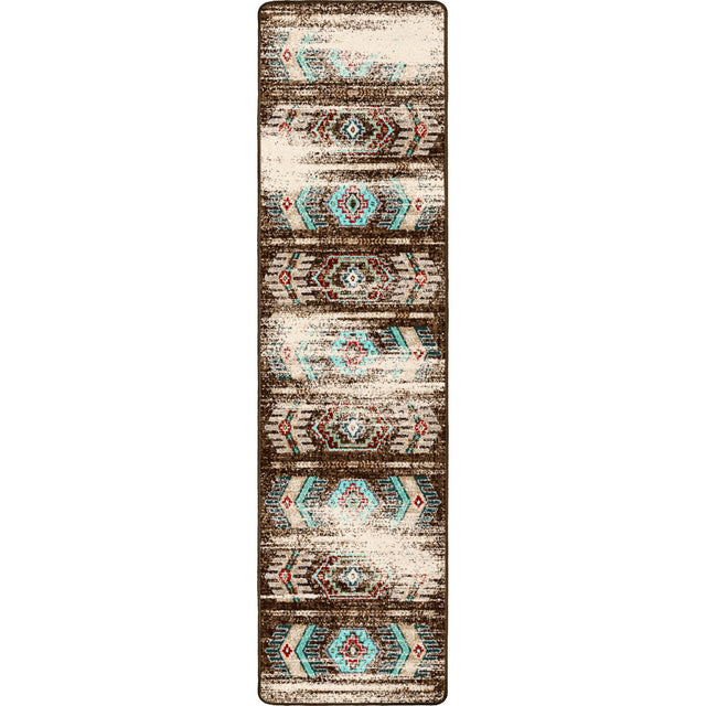 American Dakota Carlsbad Distressed Turquoise Rug
