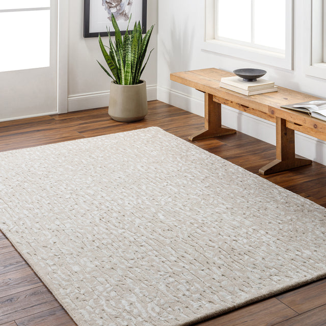 Surya Dreamscape Dsp-2306 Ash, Light Silver, Light Grey Rug.