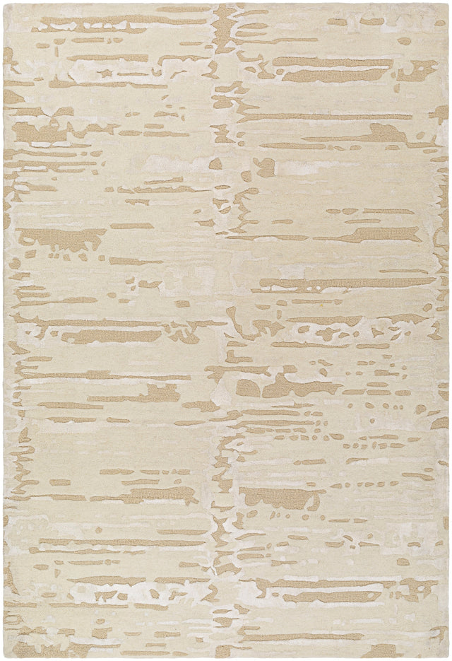 Surya Dreamscape Dsp-2308 Ash, Pearl, Light Silver, Khaki Rug.