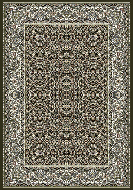 Dynamic Rugs Ancient Garden 57011 Black / Ivory Rugs.