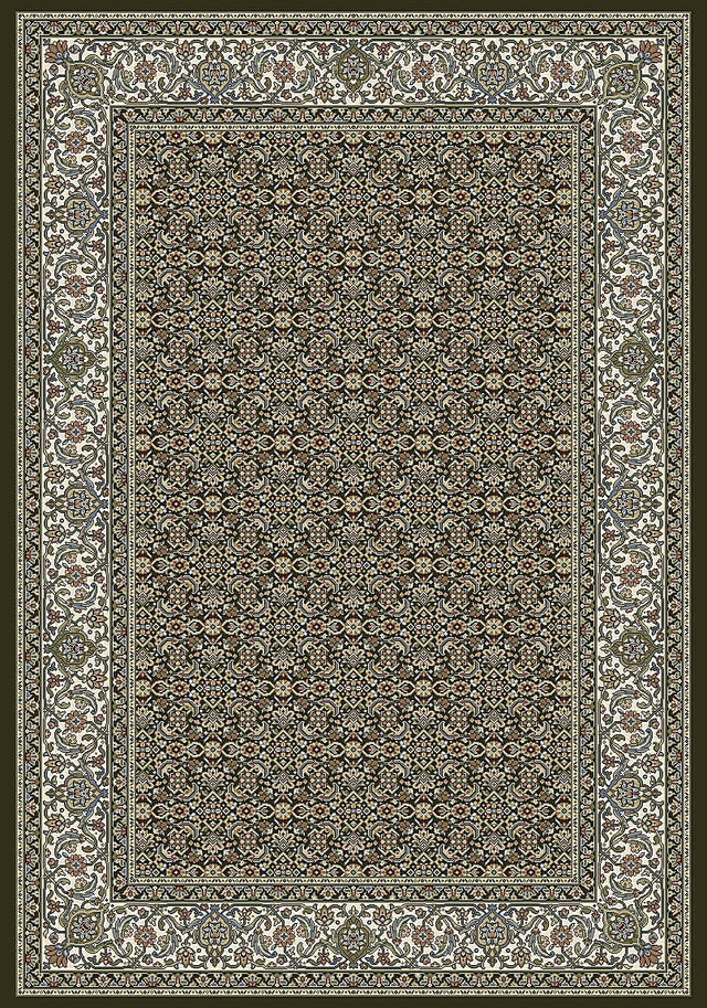Dynamic Rugs Ancient Garden 57011 Black / Ivory Rugs.