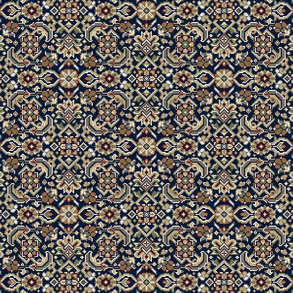Dynamic Rugs Ancient Garden 57011 Navy Rugs.