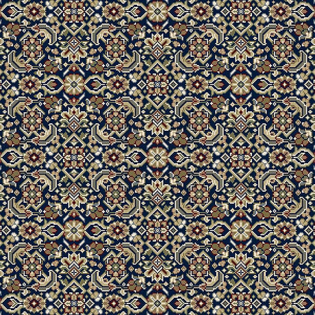 Dynamic Rugs Ancient Garden 57011 Navy Rugs.