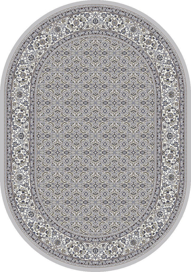 Dynamic Rugs Ancient Garden 57011 Soft Grey/Cream Rugs.