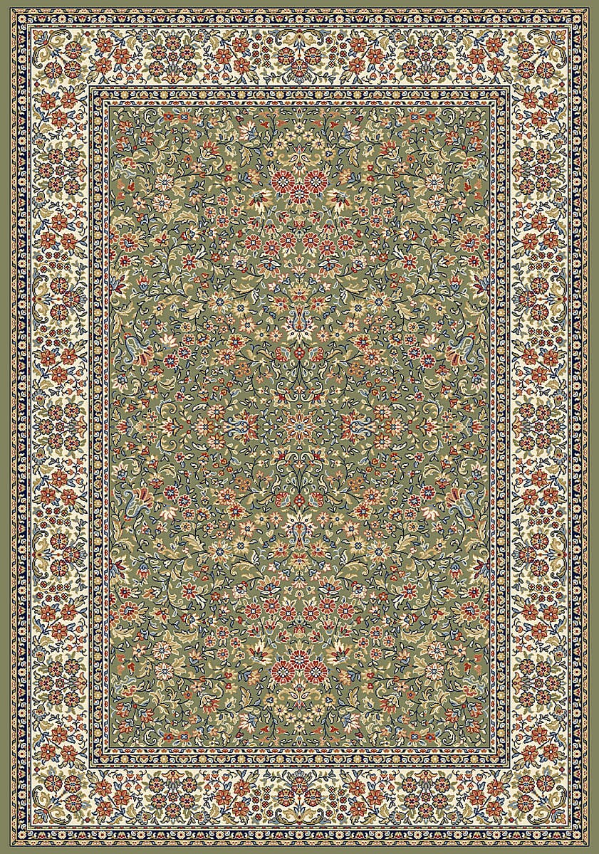 Dynamic Rugs Ancient Garden 57078 Green / Ivory Rugs.
