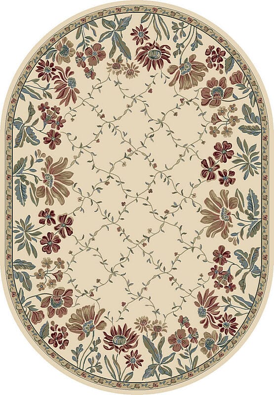Dynamic Rugs Ancient Garden 57084 Ivory Rugs.