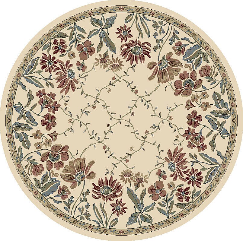 Dynamic Rugs Ancient Garden 57084 Ivory Rugs.