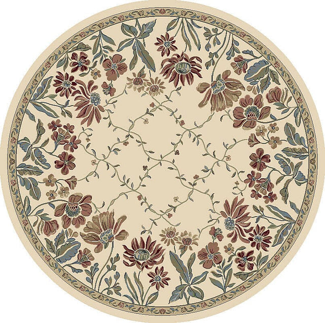 Dynamic Rugs Ancient Garden 57084 Ivory Rugs.