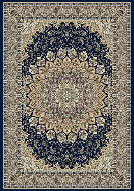 Dynamic Rugs Ancient Garden 57090 Navy Rugs.