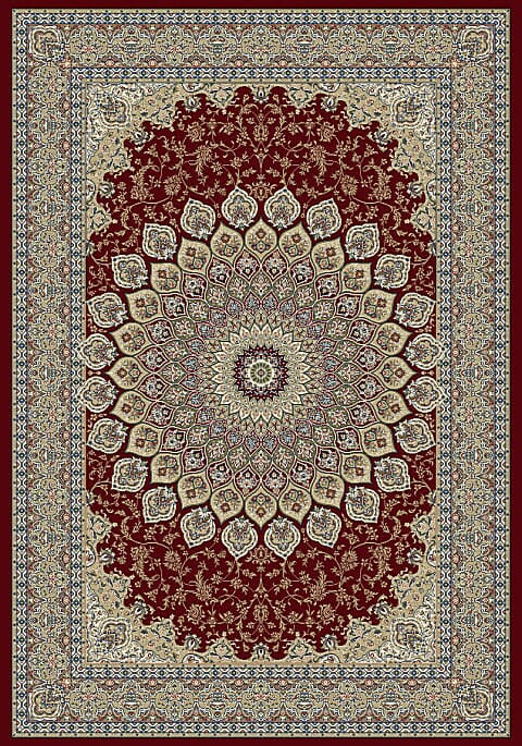 Dynamic Rugs Ancient Garden 57090 Red Rugs.