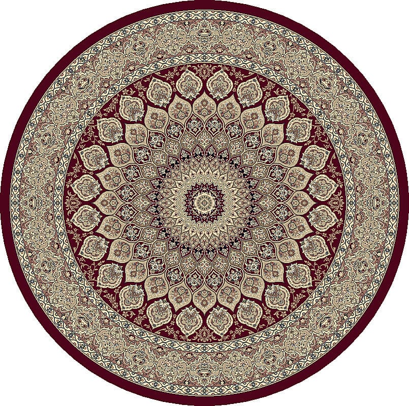 Dynamic Rugs Ancient Garden 57090 Red Rugs.