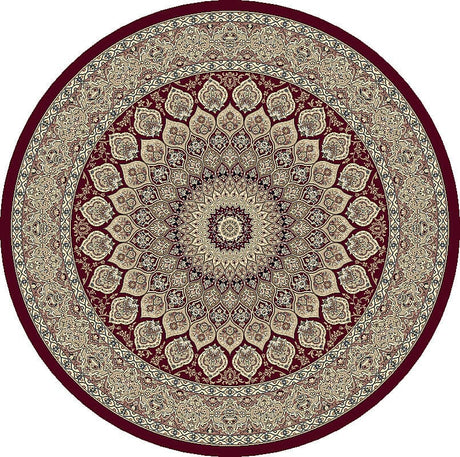 Dynamic Rugs Ancient Garden 57090 Red Rugs.