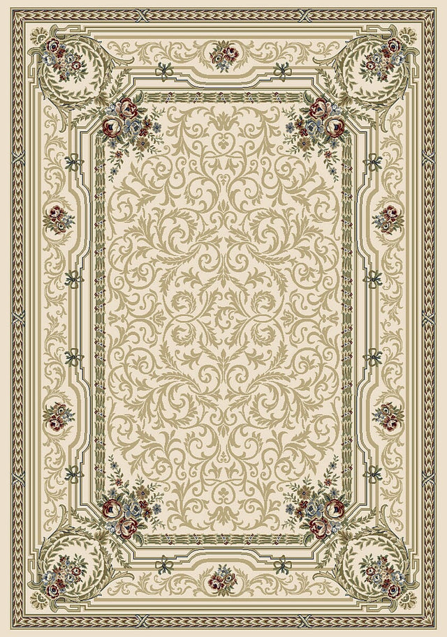 Dynamic Rugs Ancient Garden 57091 Ivory Rugs.