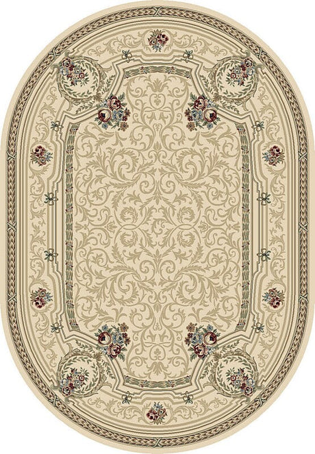 Dynamic Rugs Ancient Garden 57091 Ivory Rugs.