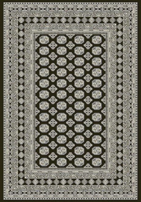 Dynamic Rugs Ancient Garden 57102 Charcoal / Silver Rugs.