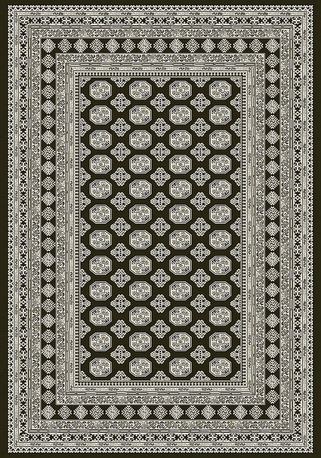 Dynamic Rugs Ancient Garden 57102 Charcoal / Silver Rugs.