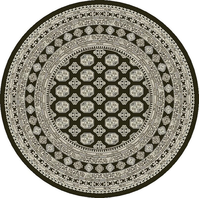 Dynamic Rugs Ancient Garden 57102 Charcoal / Silver Rugs.