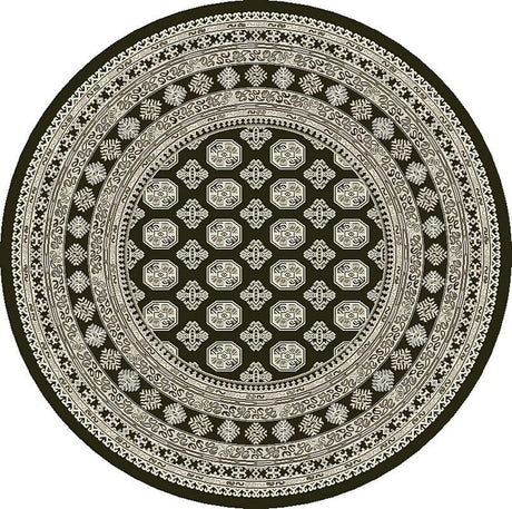 Dynamic Rugs Ancient Garden 57102 Charcoal / Silver Rugs.