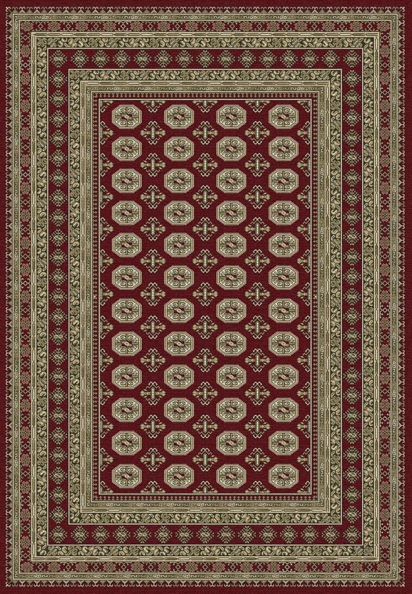 Dynamic Rugs Ancient Garden 57102 Red/Beige Rug.
