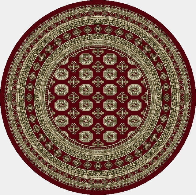 Dynamic Rugs Ancient Garden 57102 Red/Beige Rug.