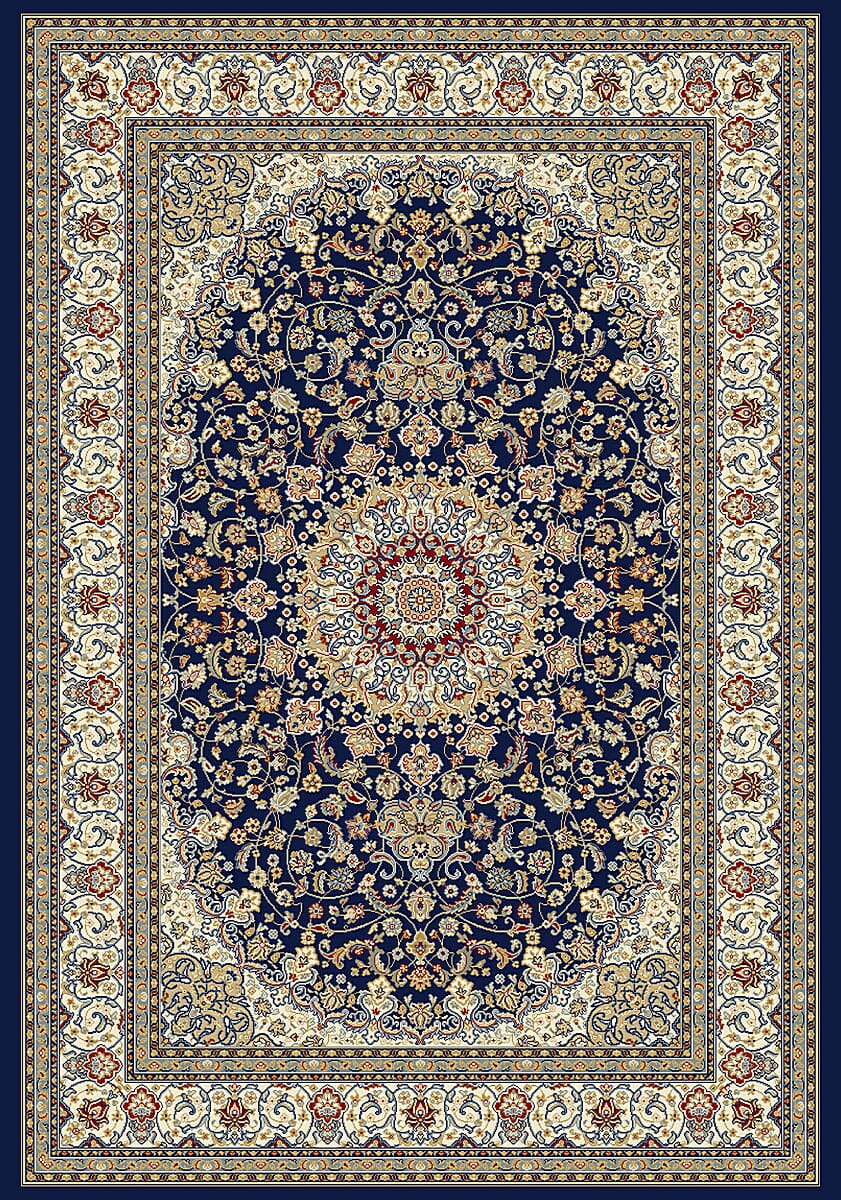 Dynamic Rugs Ancient Garden 57119 Blue / Ivory Rugs.