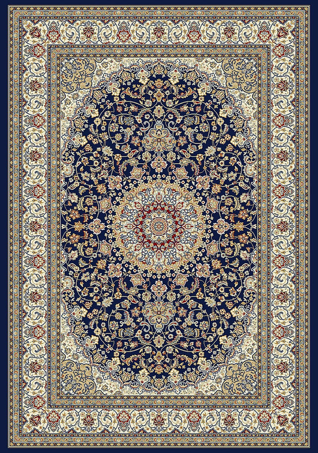 Dynamic Rugs Ancient Garden 57119 Blue / Ivory Rugs.