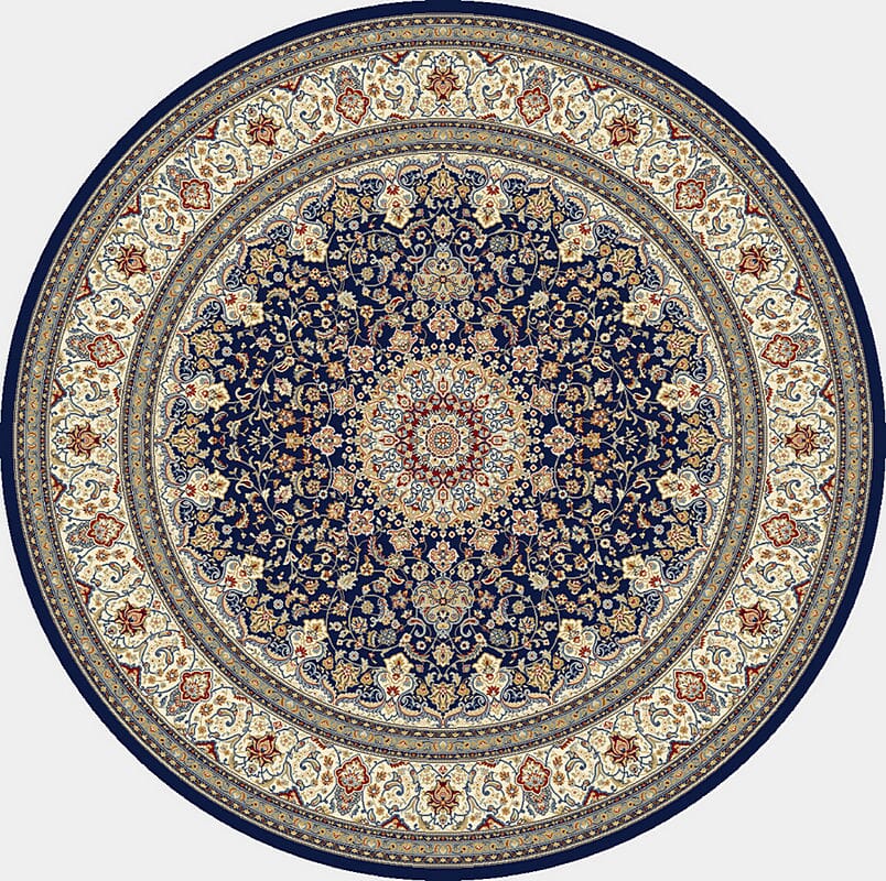Dynamic Rugs Ancient Garden 57119 Blue / Ivory Rugs.