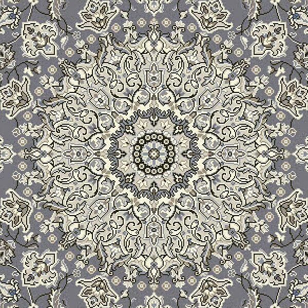 Dynamic Rugs Ancient Garden 57119 Grey / Cream Rugs.