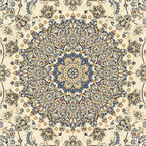 Dynamic Rugs Ancient Garden 57119 Ivory Rugs.