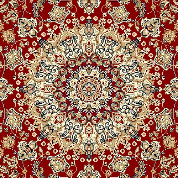 Dynamic Rugs Ancient Garden 57119 Red / Ivory Rugs.