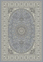 Dynamic Rugs Ancient Garden 57119 Steel Blue / Cream Rugs.