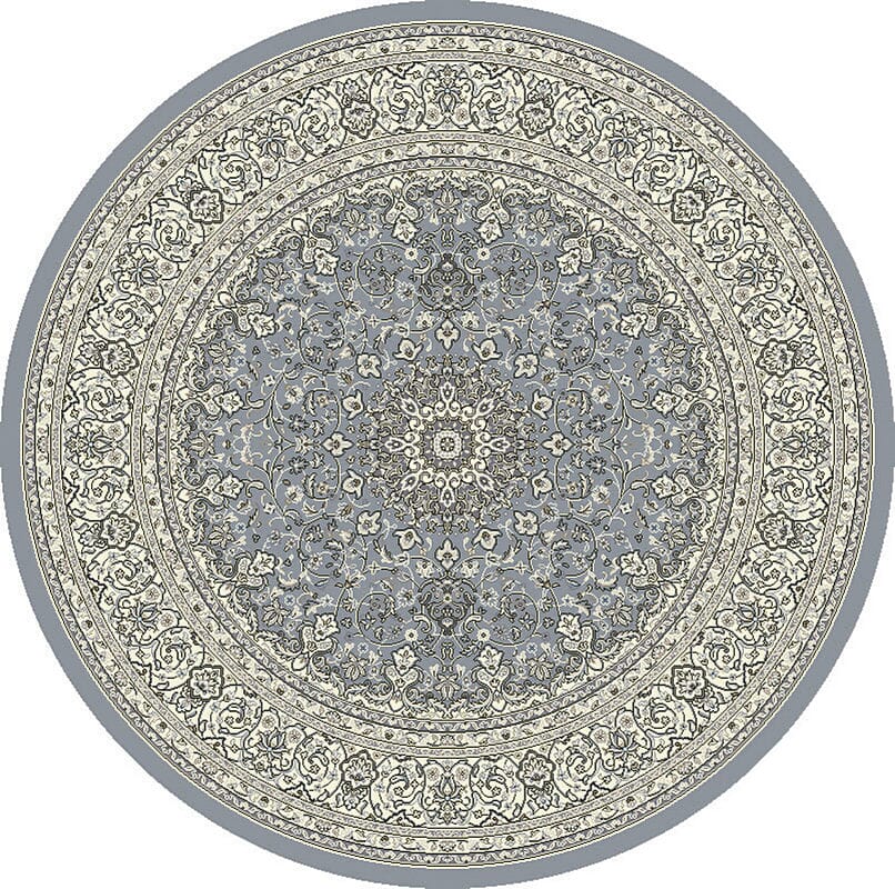 Dynamic Rugs Ancient Garden 57119 Steel Blue / Cream Rugs.