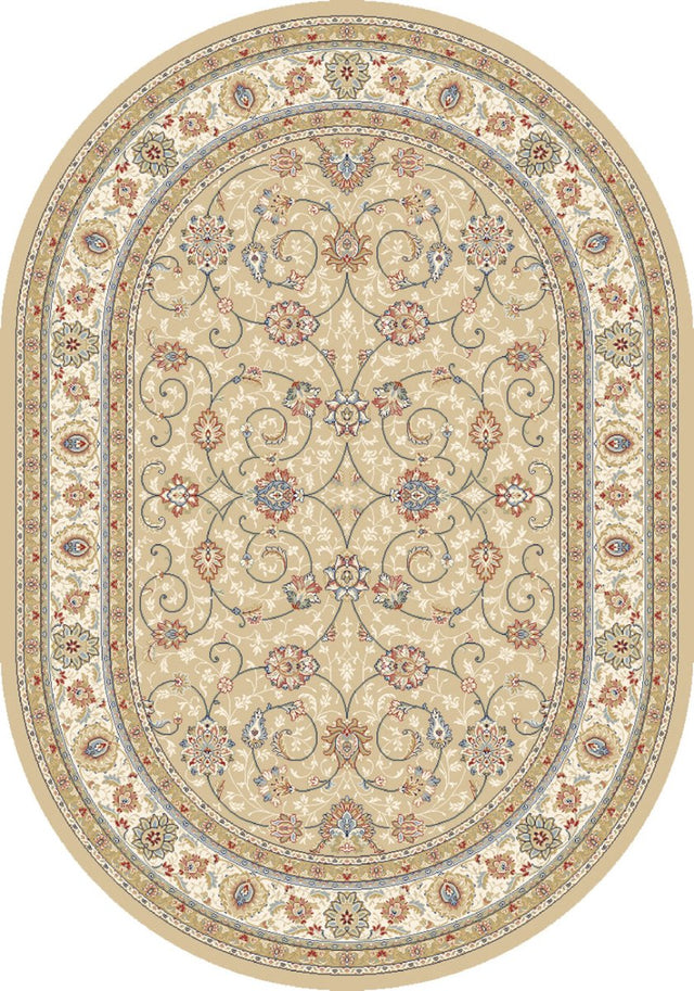 Dynamic Rugs Ancient Garden 57120 Beige/Light Blue Rugs.