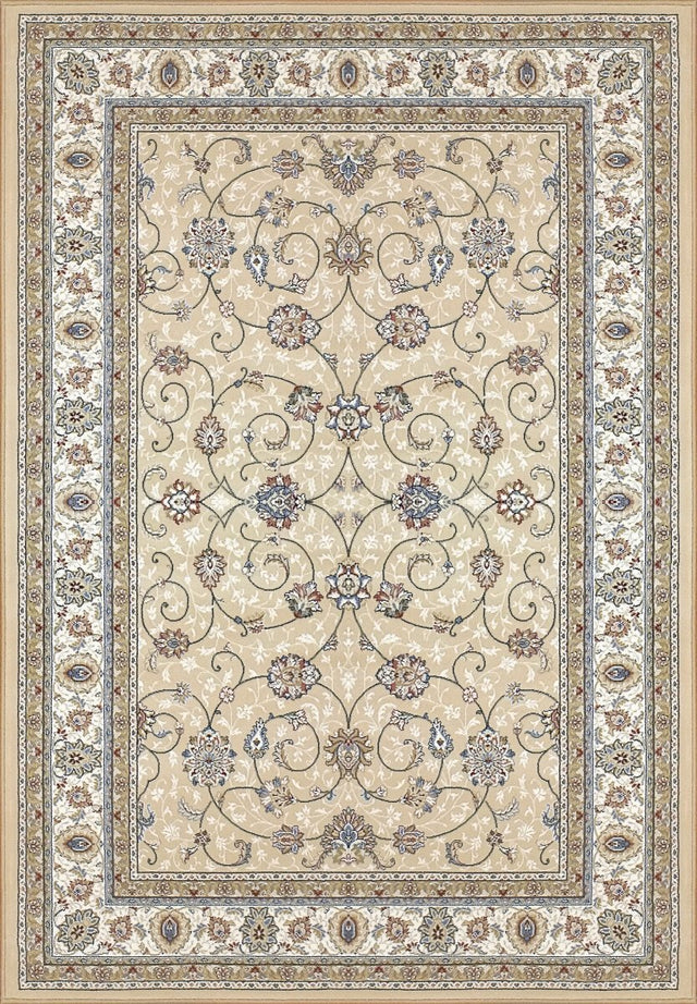 Dynamic Rugs Ancient Garden 57120 Beige/Light Blue Rugs.