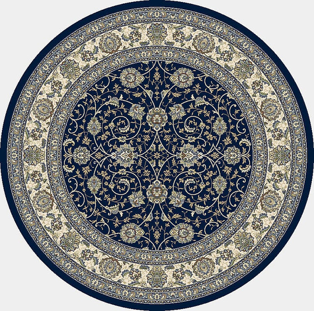 Dynamic Rugs Ancient Garden 57120 Blue / Ivory Rugs.
