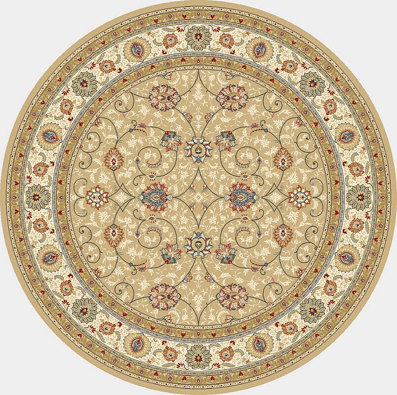 Dynamic Rugs Ancient Garden 57120 Lt Gold / Ivory Rugs.