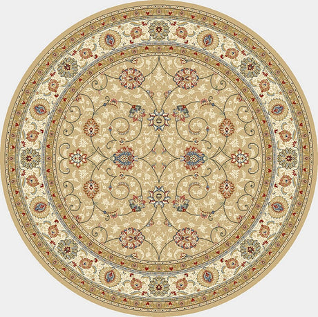 Dynamic Rugs Ancient Garden 57120 Lt Gold / Ivory Rugs.