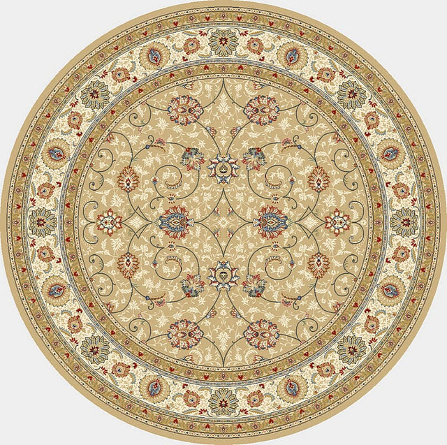 Dynamic Rugs Ancient Garden 57120 Lt Gold / Ivory Rugs.