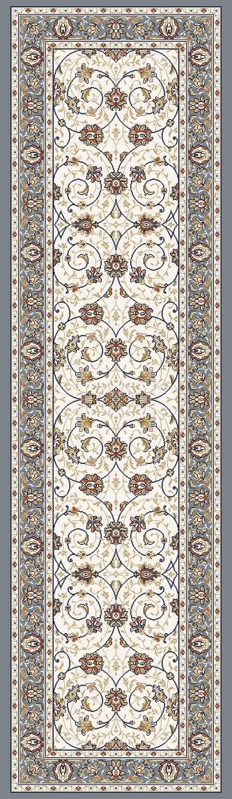 Dynamic Rugs Ancient Garden 57120 Navy Rugs.