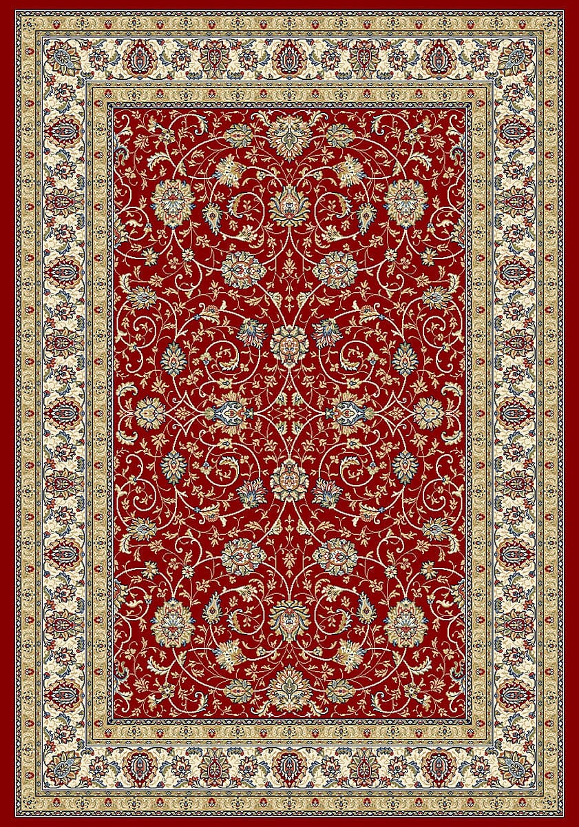 Dynamic Rugs Ancient Garden 57120 Red / Ivory Rugs.