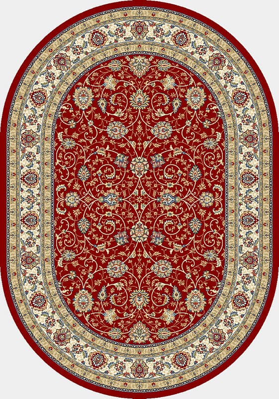 Dynamic Rugs Ancient Garden 57120 Red / Ivory Rugs.