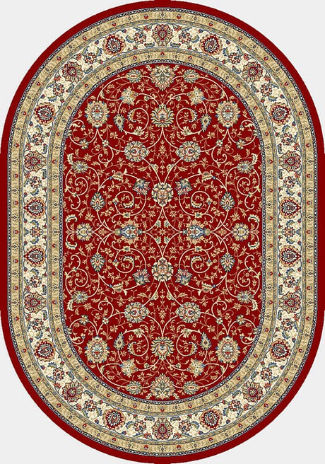 Dynamic Rugs Ancient Garden 57120 Red / Ivory Rugs.