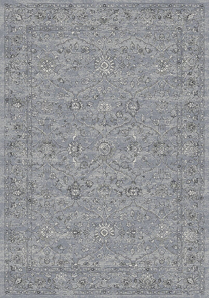 Dynamic Rugs Ancient Garden 57136 Steel Blue / Cream Rugs.