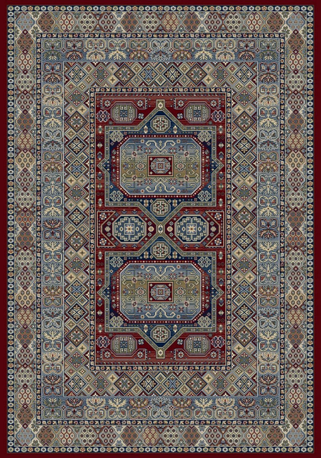 Dynamic Rugs Ancient Garden 57147 Red Rugs.