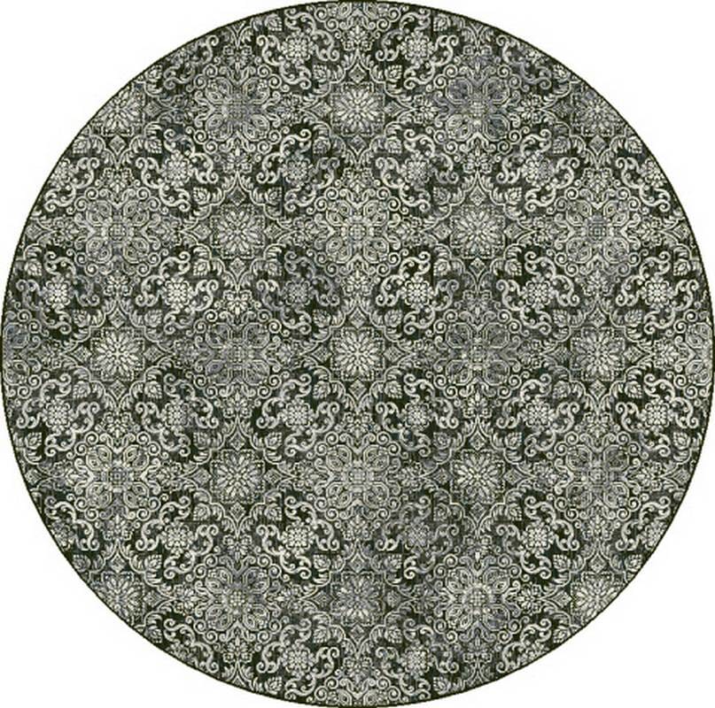 Dynamic Rugs Ancient Garden 57162 Steel Blue Rugs.
