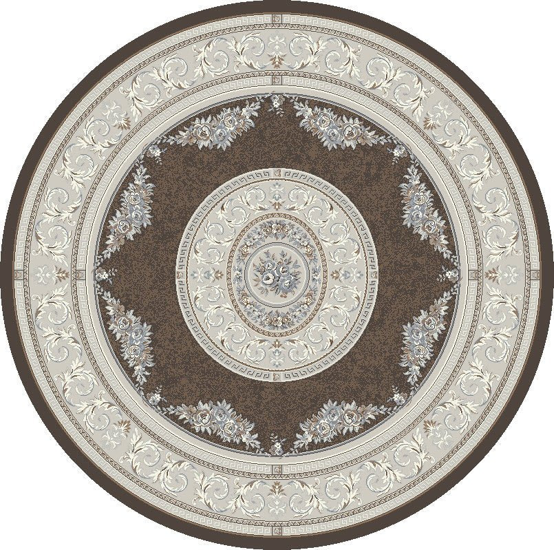 Dynamic Rugs Ancient Garden 57226 Brown/Cream Rug.