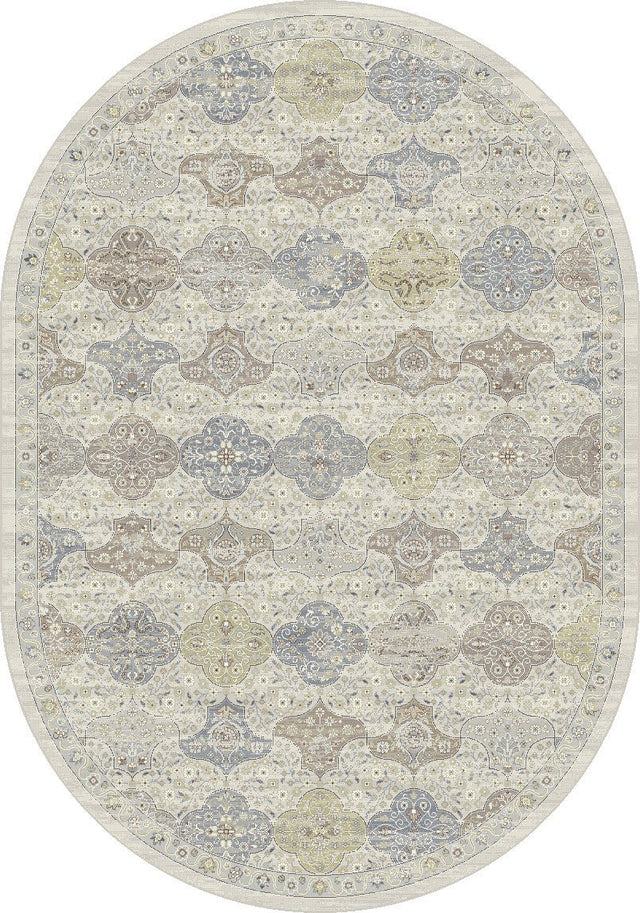 Dynamic Rugs Ancient Garden 57279 Cream/Multi Rug.