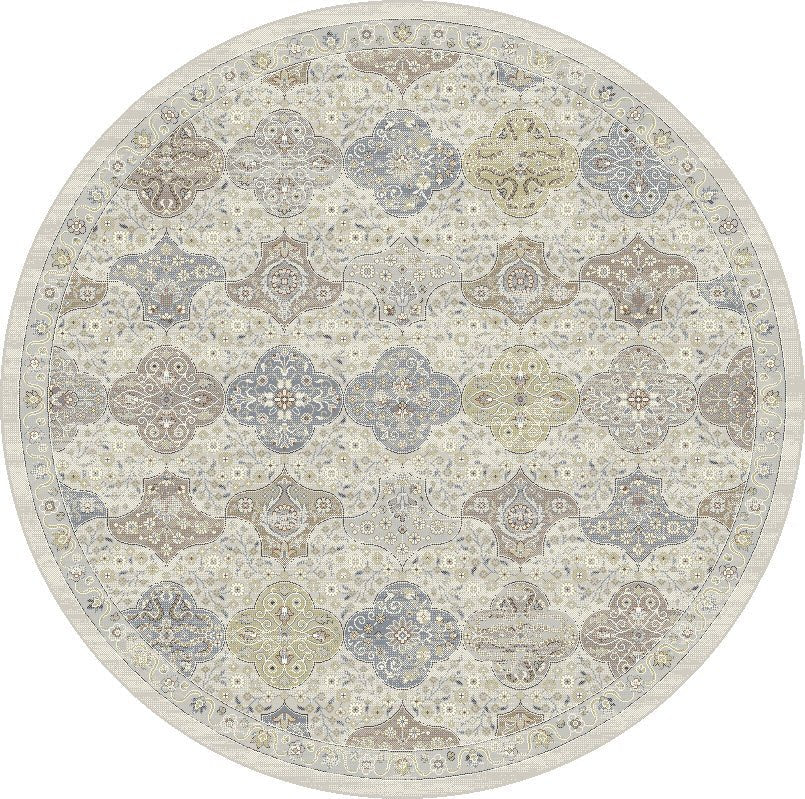 Dynamic Rugs Ancient Garden 57279 Cream/Multi Rug.